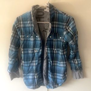 Hurley button up light jacket